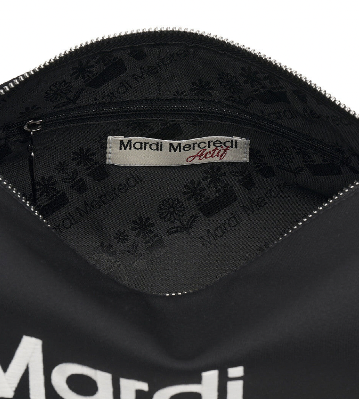 ●Mardi Mercredi●Actif●NEOPRENE SHOULDER BAG CYLINDER MARDI MERCREDI ACTIF Neoprene Shoulder Bag Cylinder Ivory