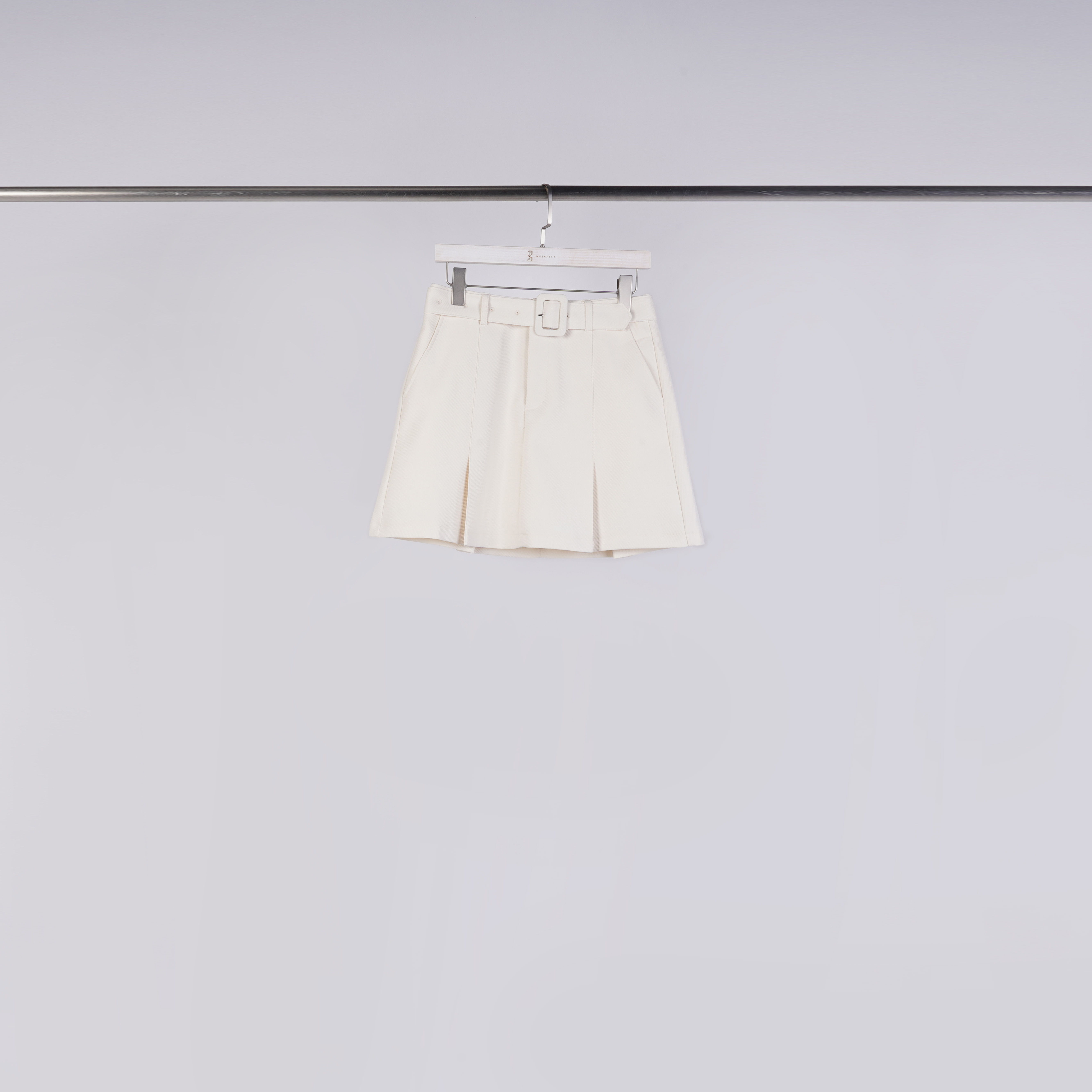 微甜腰帶壓褶裙 | S - L | 2色