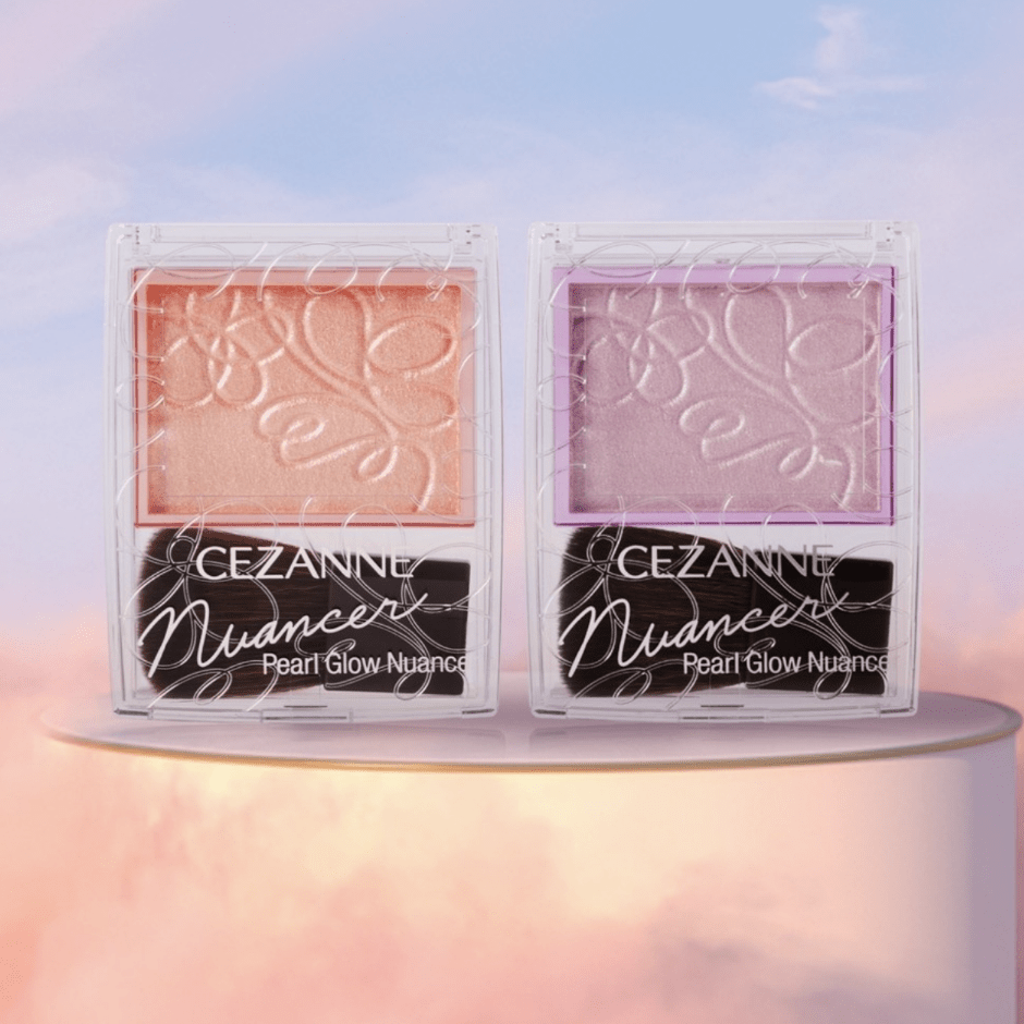 [限定] CEZANNE Pearl Glow Nuancer 臉頰眼影高光粉