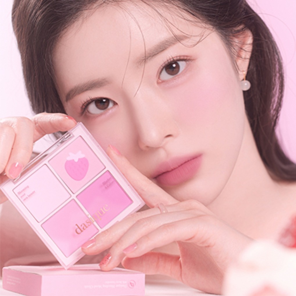 [ dasique ] Blending Mood Cheek #Berry Smoothie Collection