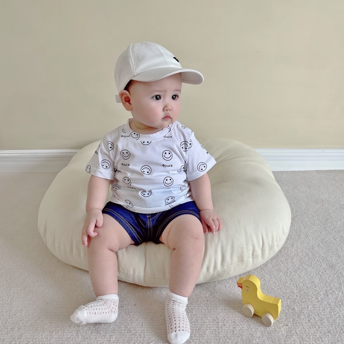 男女寶都該包色的短褲