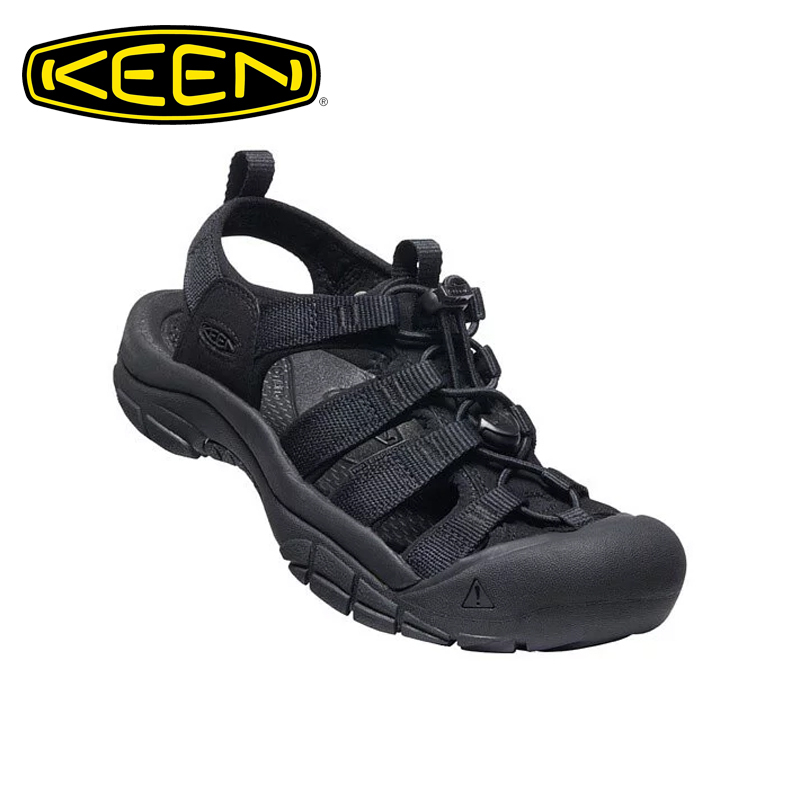 KEEN 美國  KEEN NEWPORT H2 黑 女款 鞋頭保護/舒適/EVA中底 30K25028
