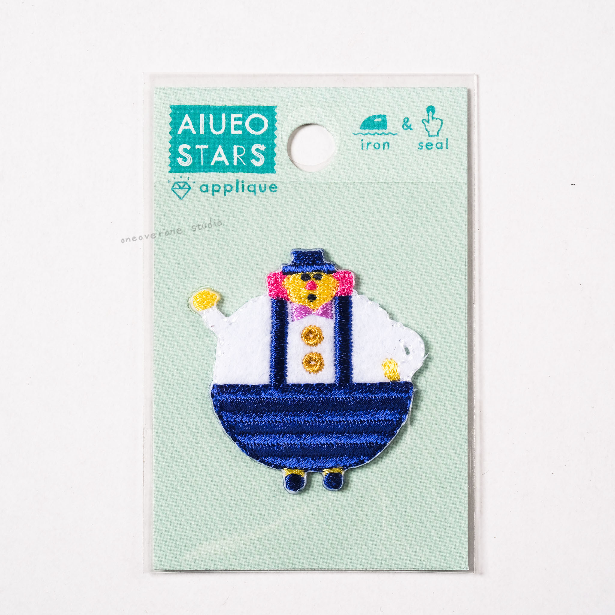 AIUEO STARS 系列燙貼 / manmaru ojisan / AIUEO / JAPAN