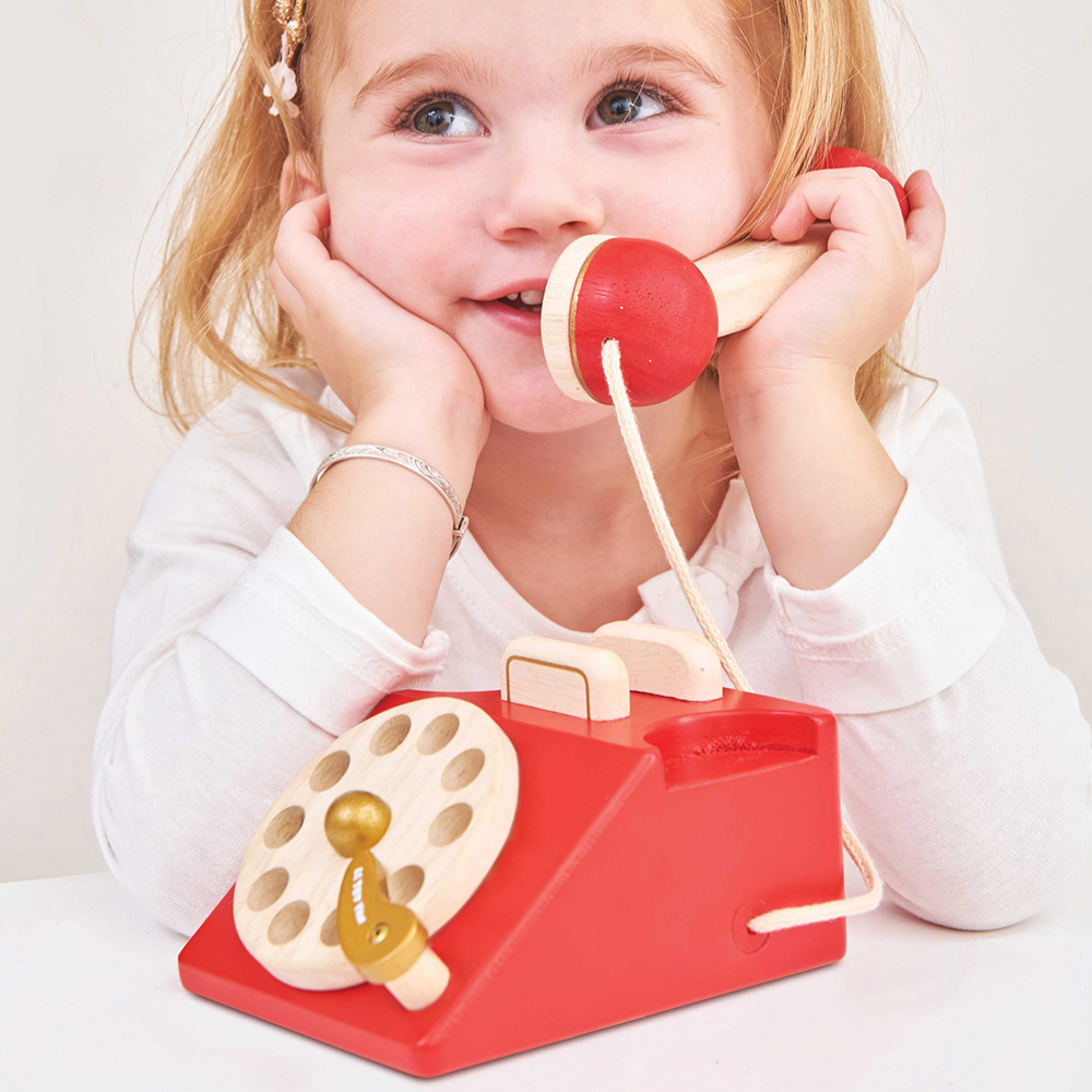 【英國 Le Toy Van】英式經典電話玩具組