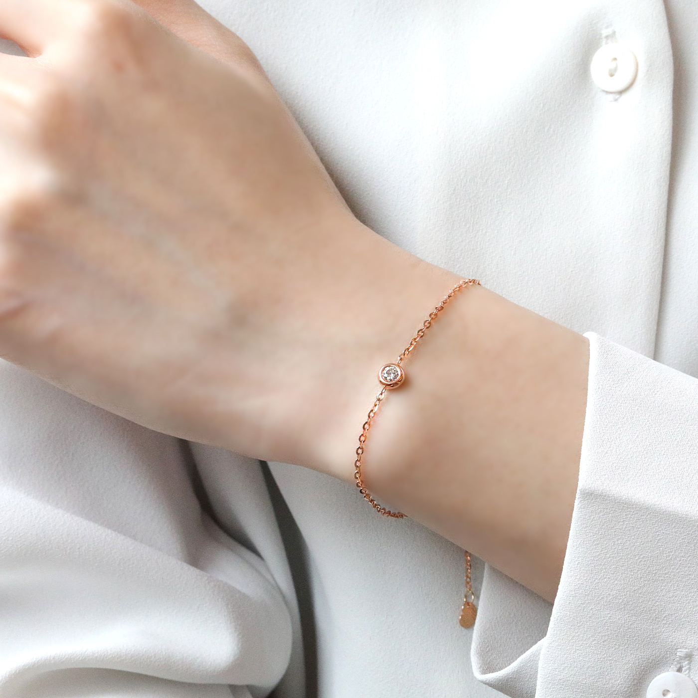 彗星 — 15分鑽石手鍊