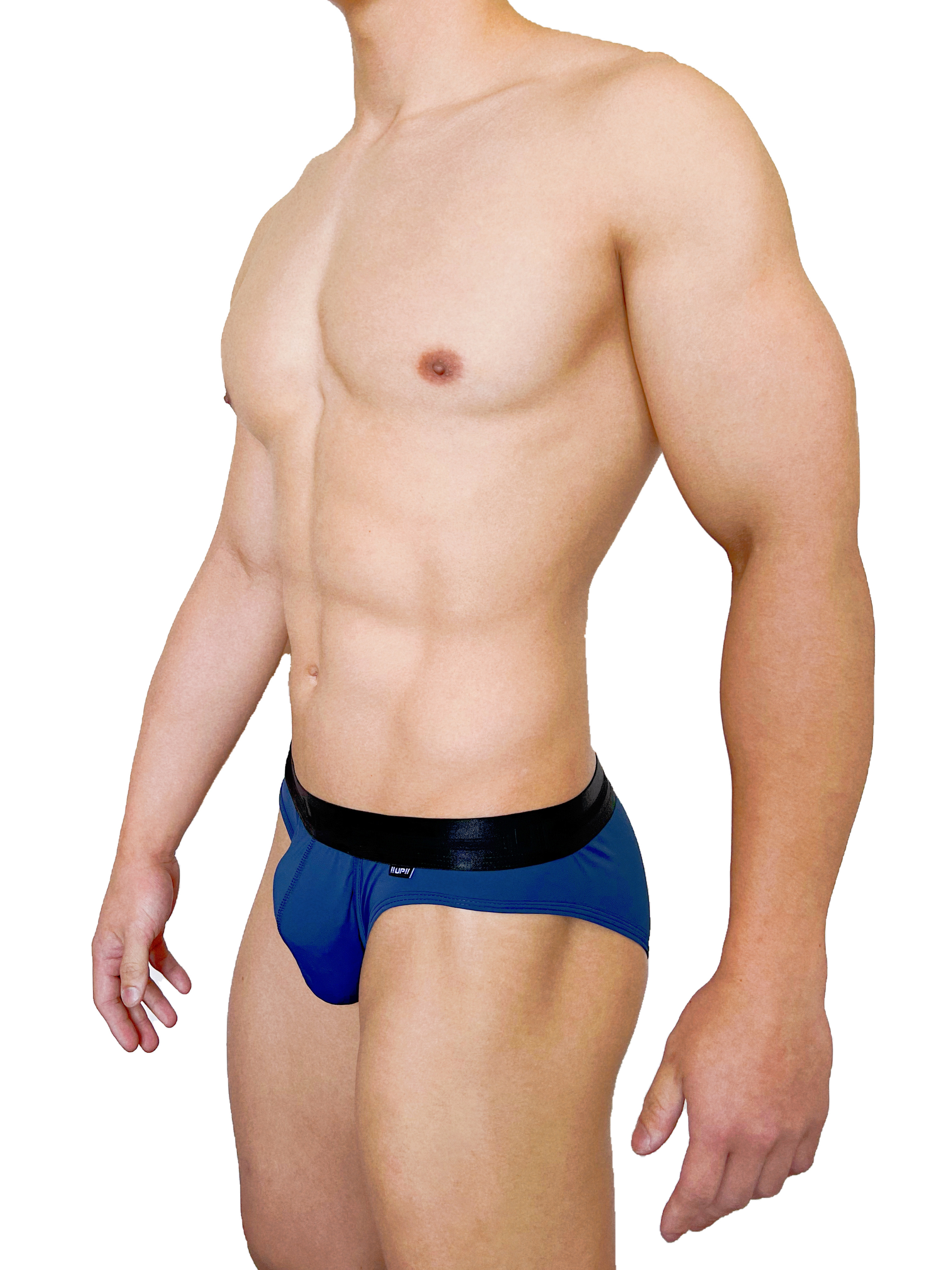 極細纖維系列 - 低腰三角內褲 海軍藍