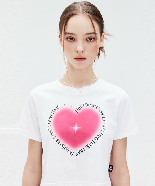 LUVISTRUE SU TWINKLE CROP TEE