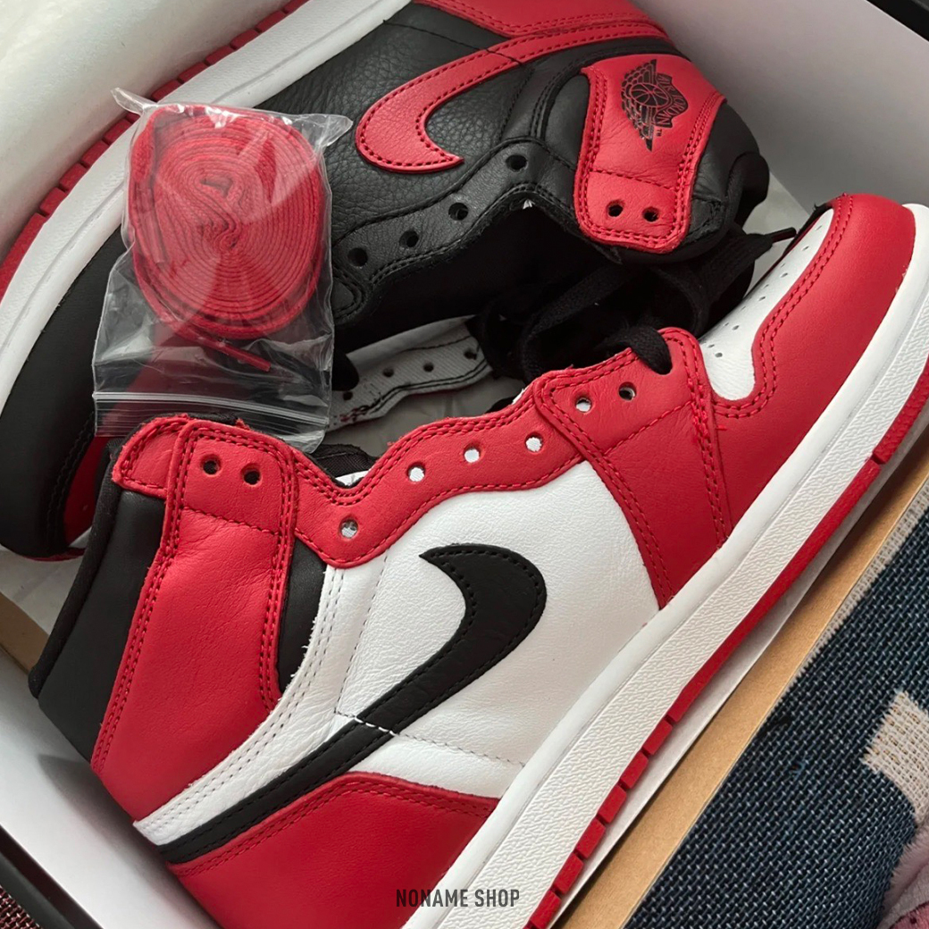 NIKE AIR JORDAN 1 RETRO HIGH OG NRG 芝加哥 陰陽 黑紅 (男款)