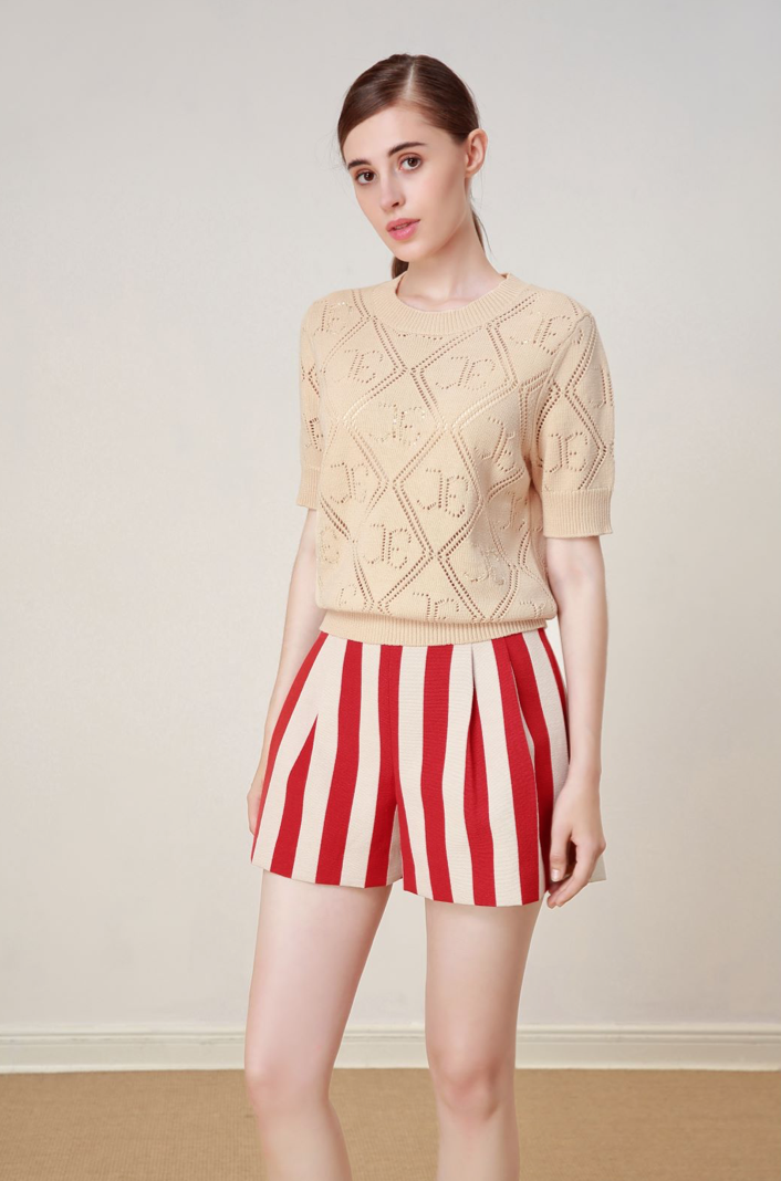 BC1EC263A1 天空之城JE針織上衣（2色）