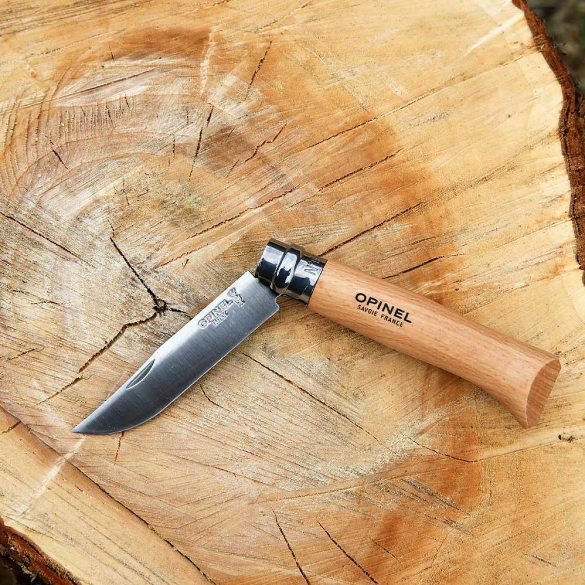 Opinel N08 Stainless Steel 傳統經典摺刀