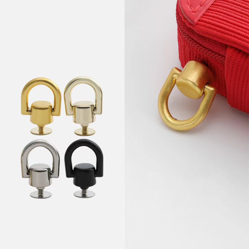 斜跨diy包包打孔配件和尚頭改裝化妝包手拿包