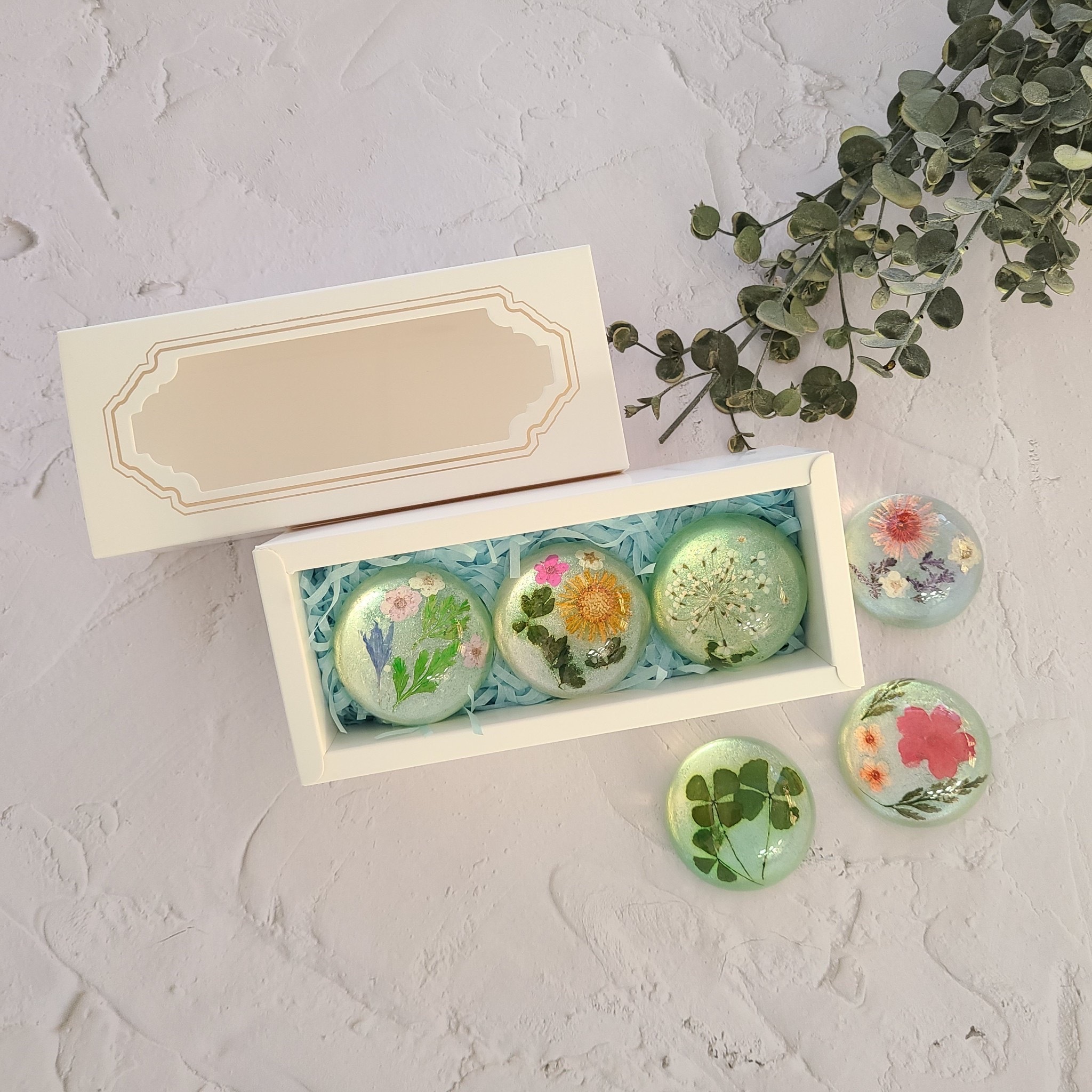 【禮盒】花園胺基酸寶石皂