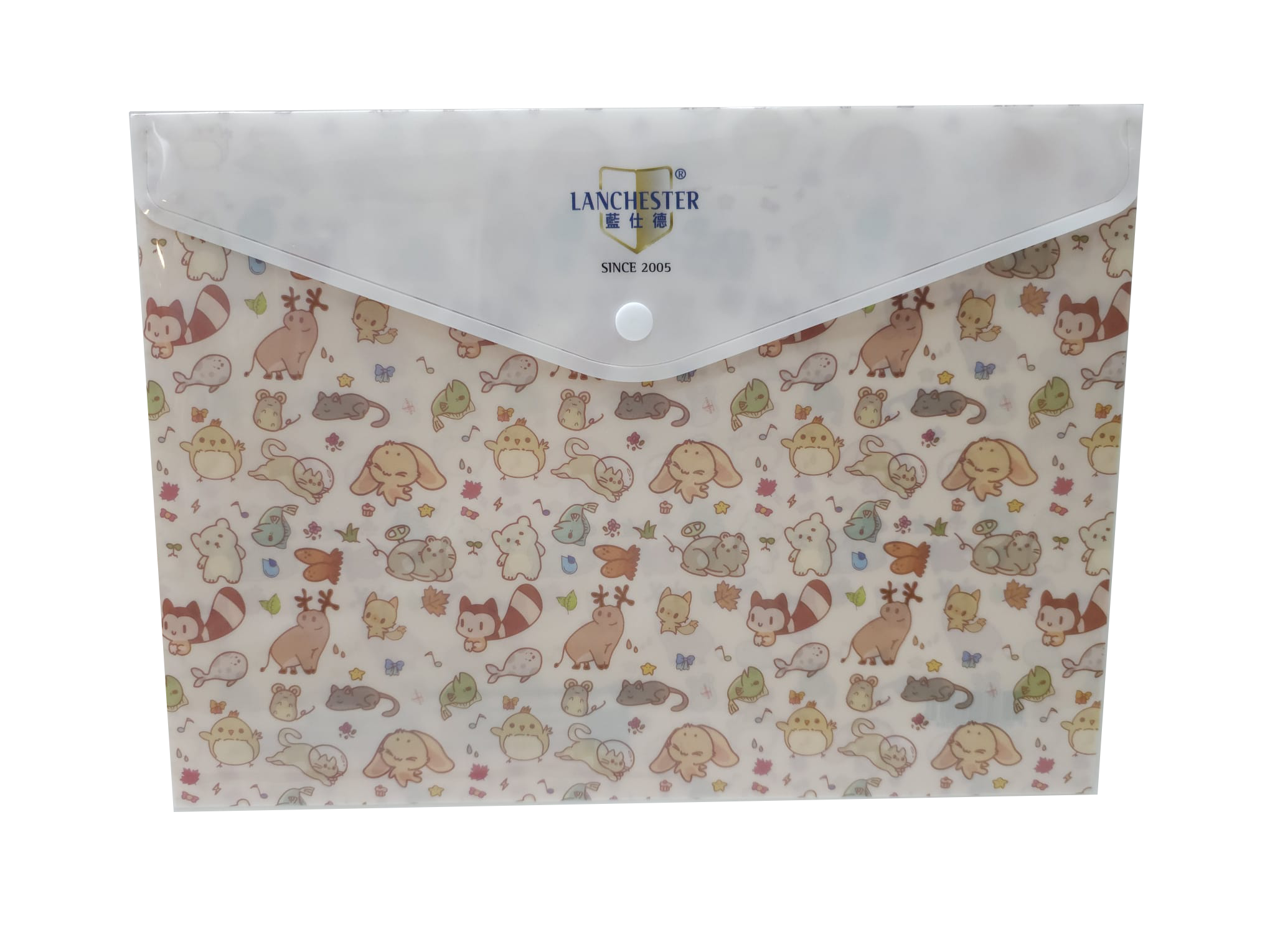 【動物大派對】A4文件夾 24*33cm (Zoo-A)