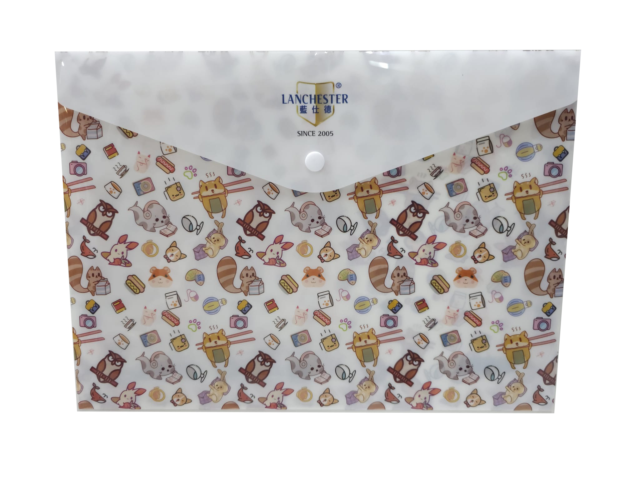 【動物大派對】A4文件夾 24*33cm (Zoo-C)