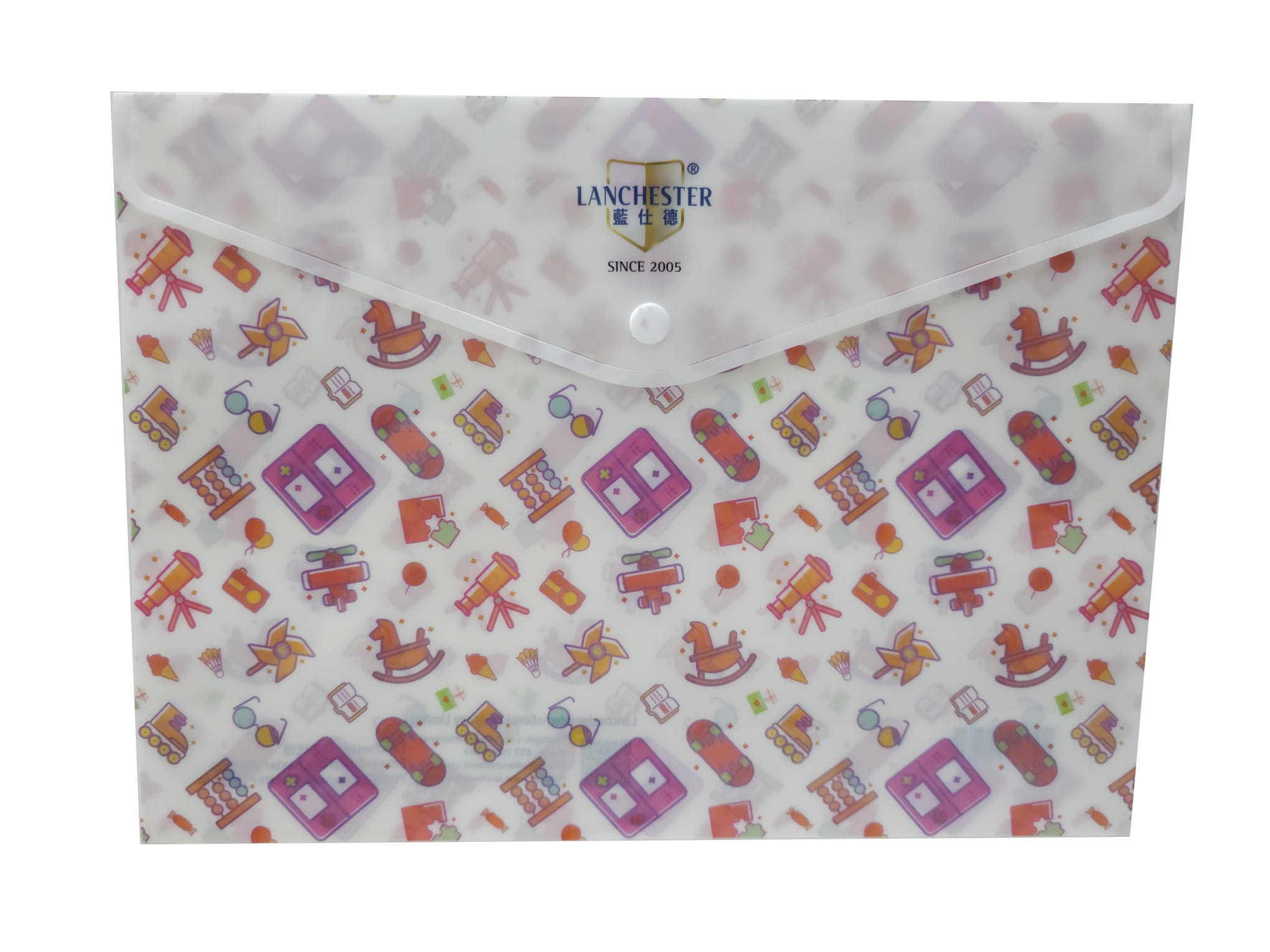 【動物大派對】A4文件夾 24*33cm (Baby Toy-D)