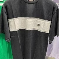 [S] FILA COMMON LOOSE FIT COLOR MATCHING SHORT SLEEVE T-SHIRT,BLACK, FS2RSD2115X-BLK, FINAL SALE (SFL197)