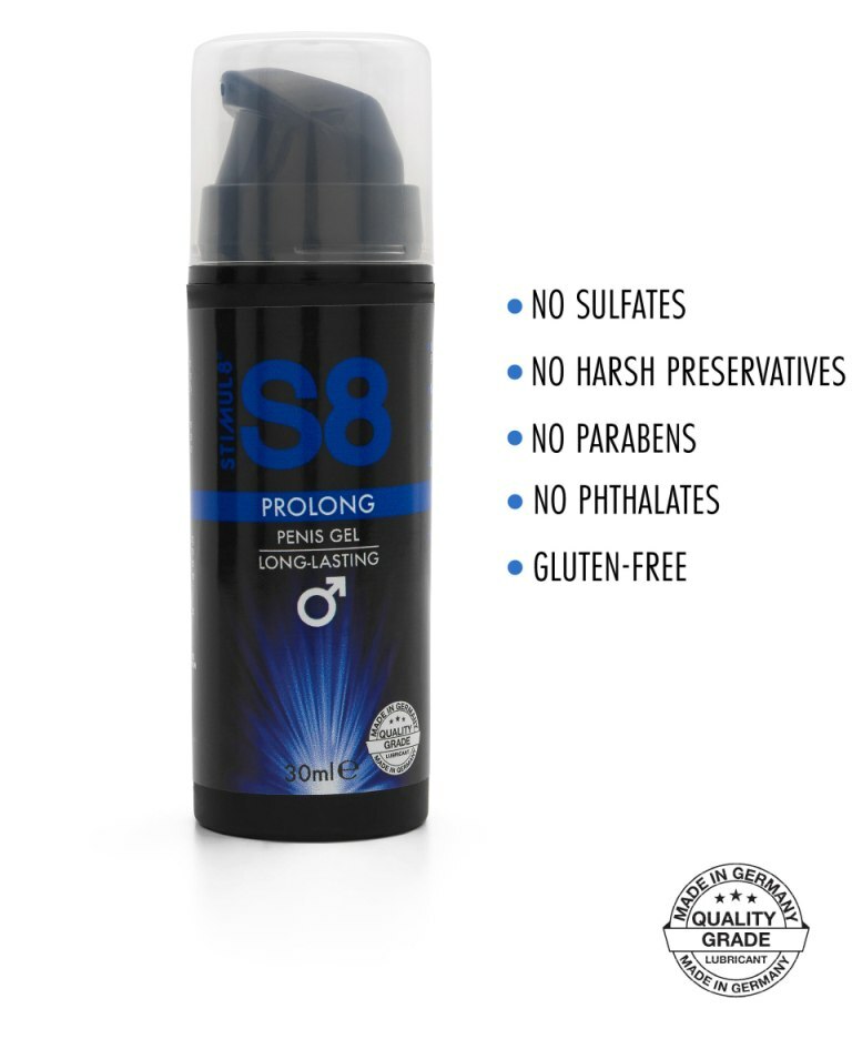 〔荷蘭品牌〕S8男士持久凝膠 - 30ml