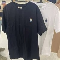 [S] WHO.A.U STEVE EMBROIDERY 2PACK SHORT SLEEVE T-SHIRT,MIX, WHRAD3723-MIX (SWAU107)