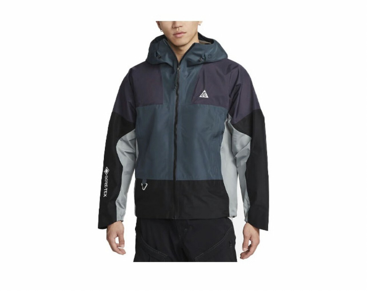 代購 NIKE GORE-TEX STORM-FIT ADV 拼接撞色LOGO 連帽外套 拼色 MAR-