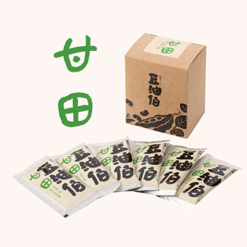 【奶茶團長團購10/13-10/26】豆油伯甘田釀造醬油(6入隨身包/盒）