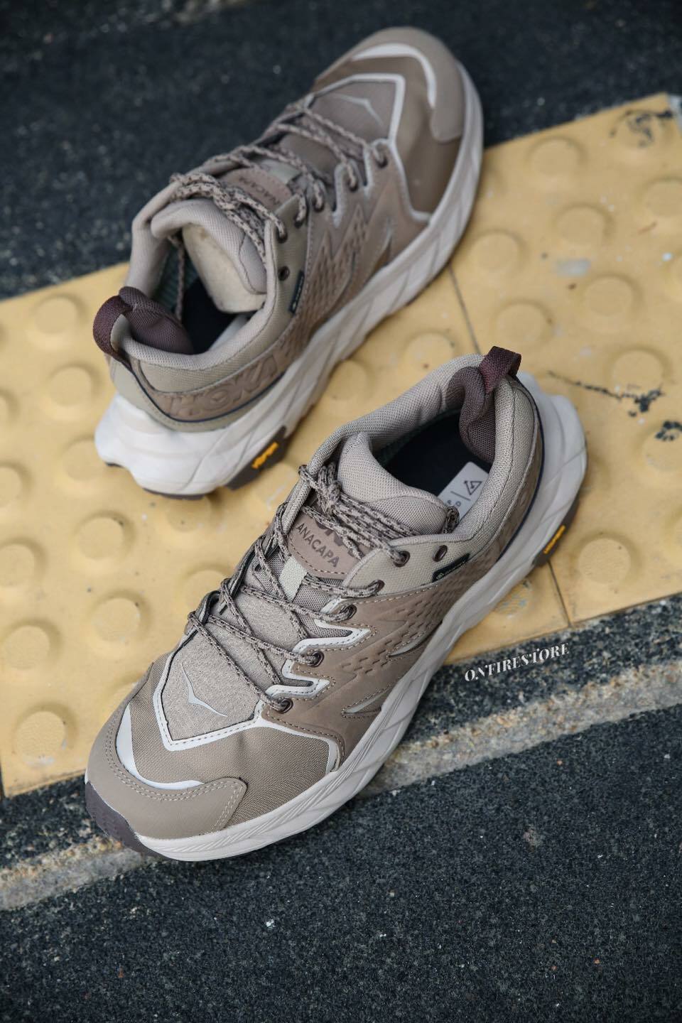 {現貨} Hoka One One Anacapa Low GTX "Oxford Tan" 1122017-DOTN