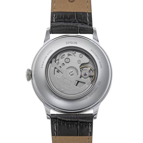 ORIENT 東方錶 Bambino Day-Date 皮帶機械錶 RA-AK0701S