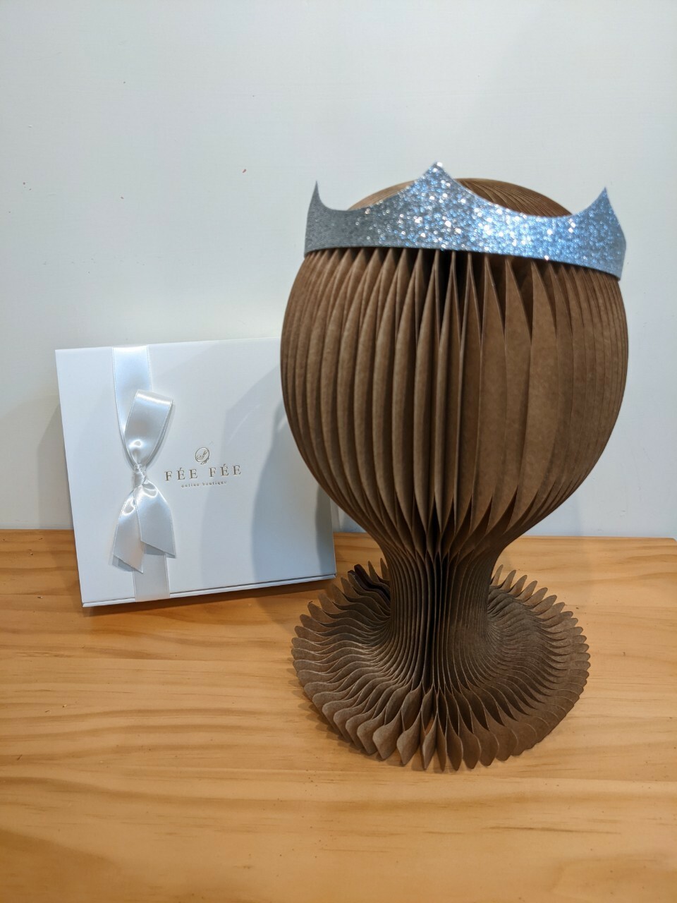 日本 緞帶皇冠 - 銀色