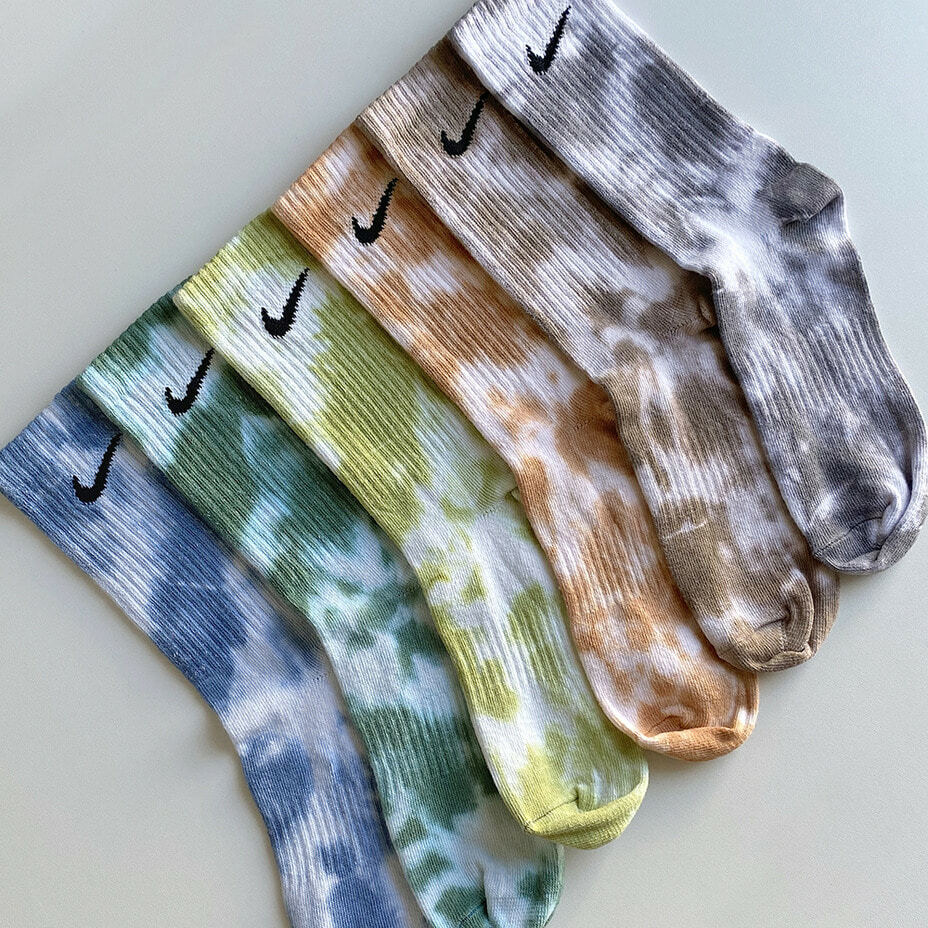 NIKE TIE DYE SOCKS CUSTOM