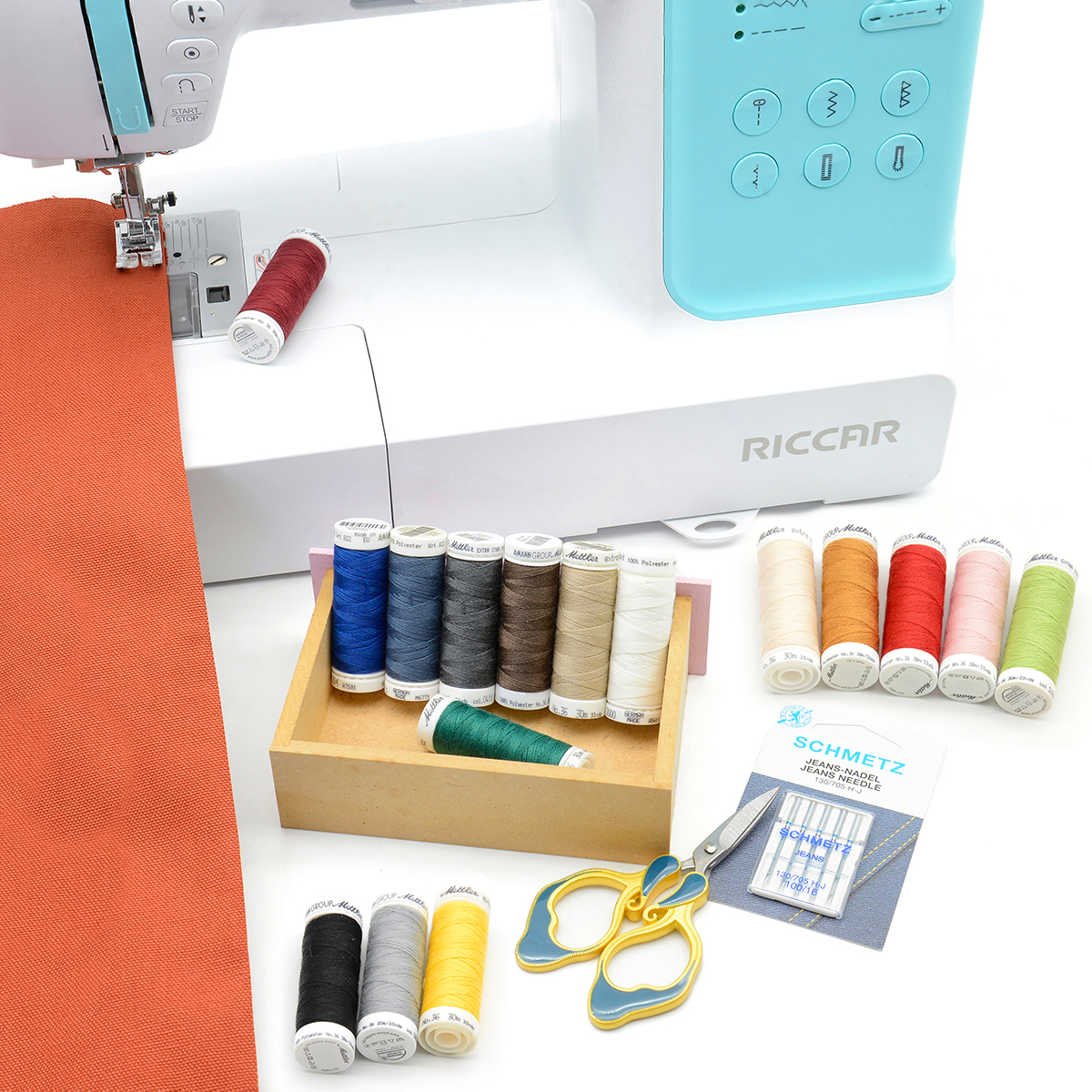 德國Mettler EXTRA STRONG 強韌車線(適合縫製皮革、牛仔布或鈕扣)