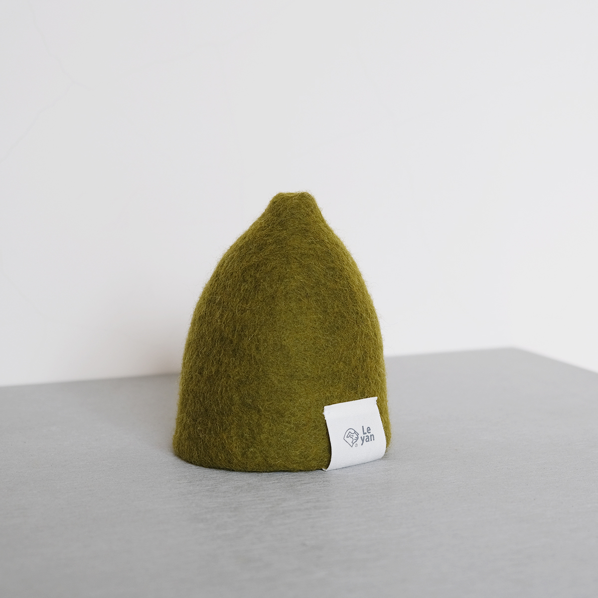 樂洋＋ collection / 手工居家花瓶 / 草綠色 / 蘑菇瓶 M