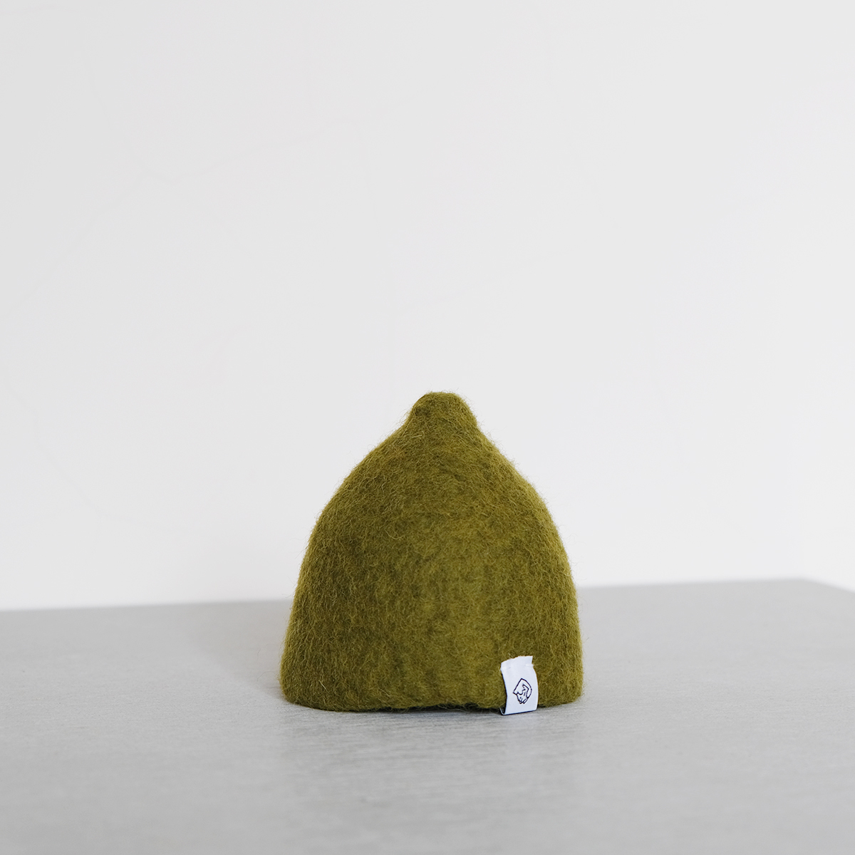 樂洋＋ collection / 手工居家花瓶 / 草綠色 / 蘑菇瓶S號微胖版