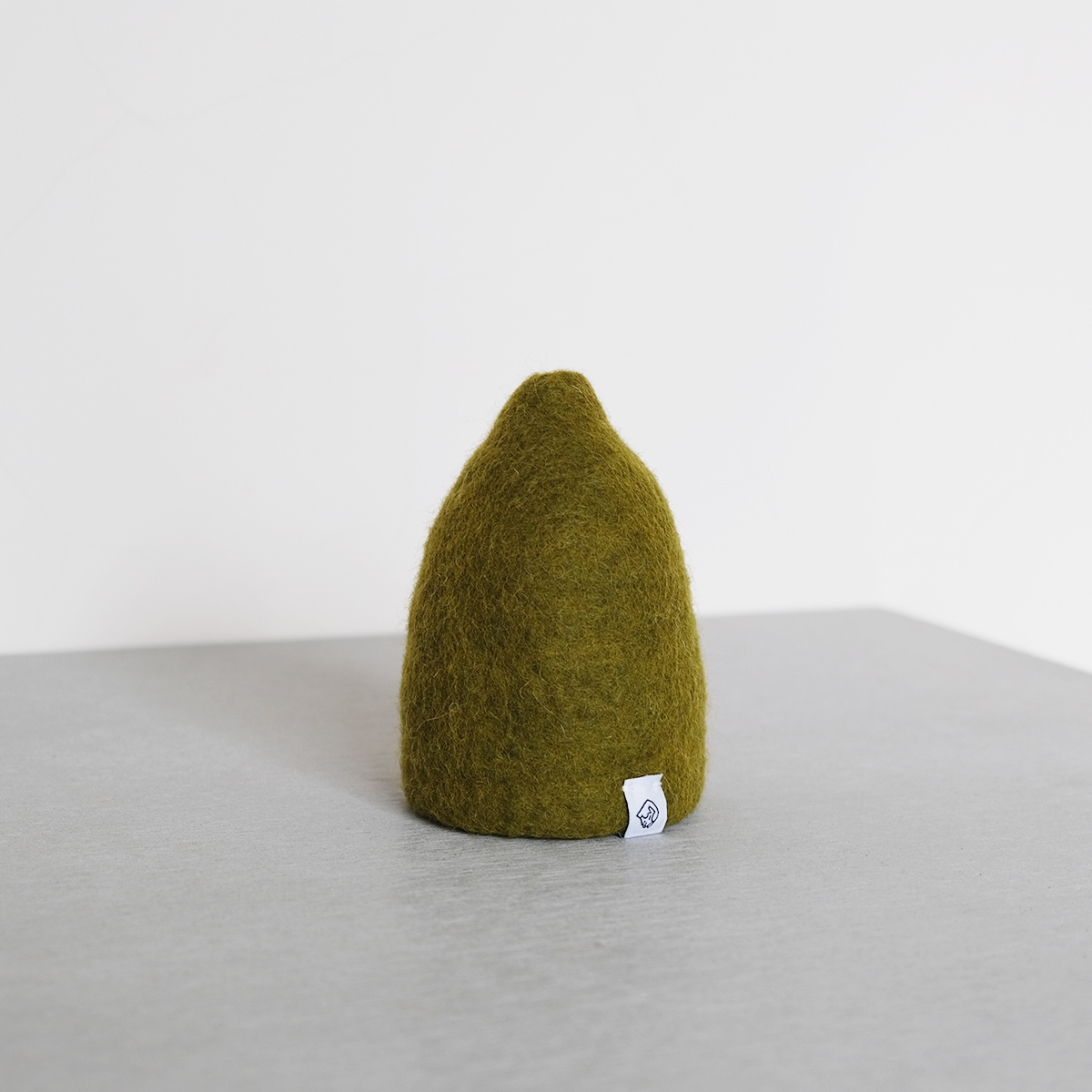 樂洋＋ collection / 手工居家花瓶 / 草綠色 / 蘑菇瓶S號挑高版