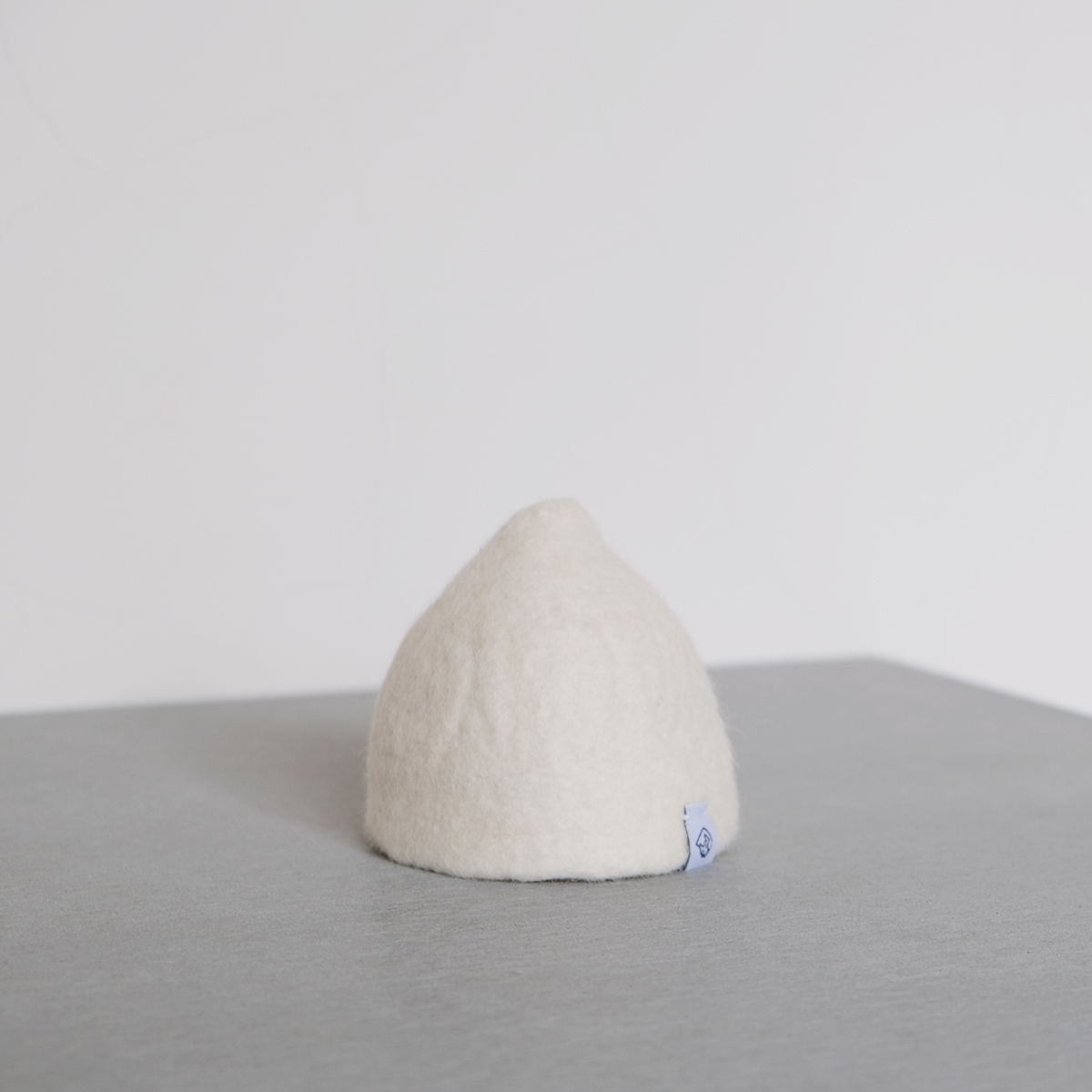 樂洋＋ collection / 手工居家花瓶 / 白色 / 蘑菇瓶S號微胖版