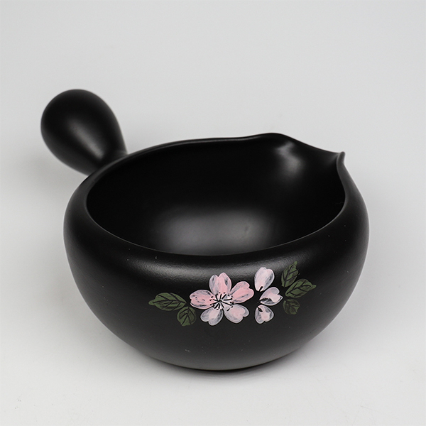 【玉光】黑泥櫻 橫手茶海0.28L