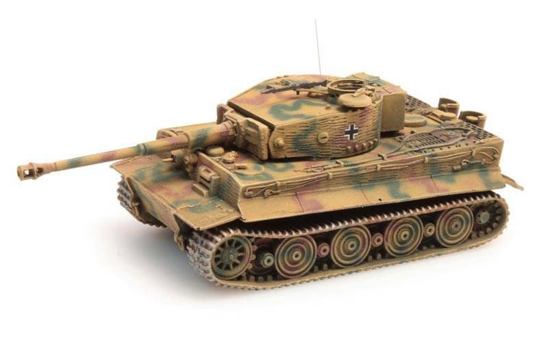 Artitec 387.76 HO規 Tiger I Zimmerit Ausf. 抗磁塗層 虎式坦克.迷彩