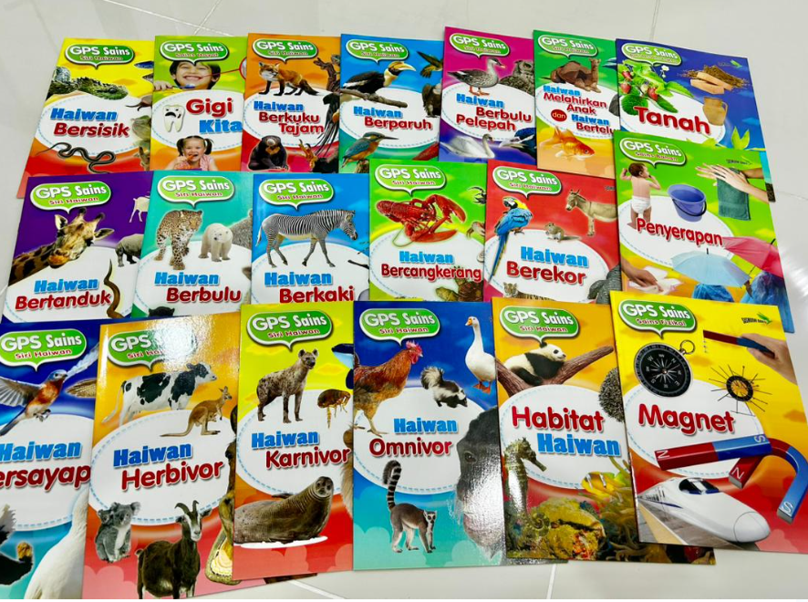 科学参考书 Sains Tahap 1 (国语版 一套30本）