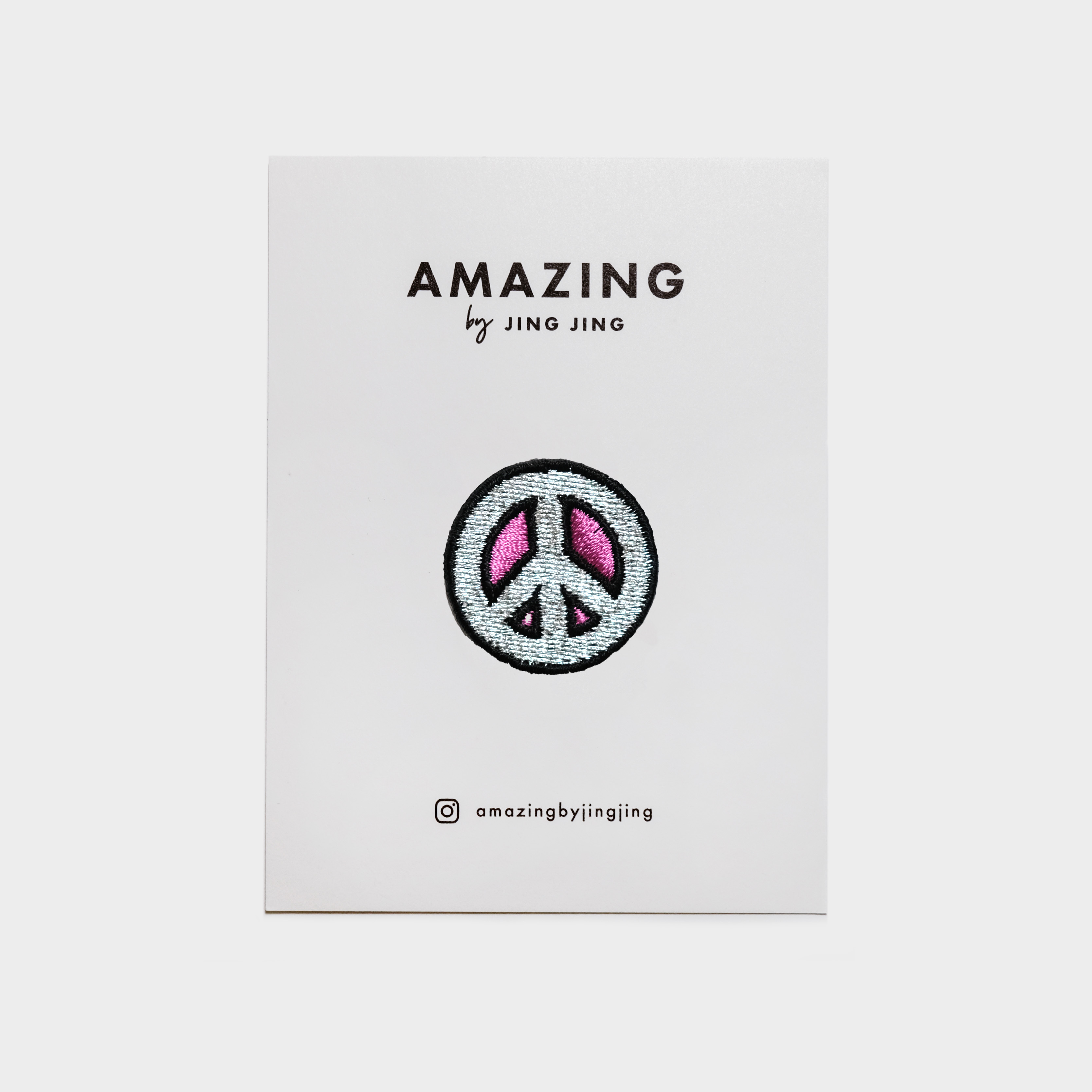 Amazing by Jing Jing Sticker Patch - Peace