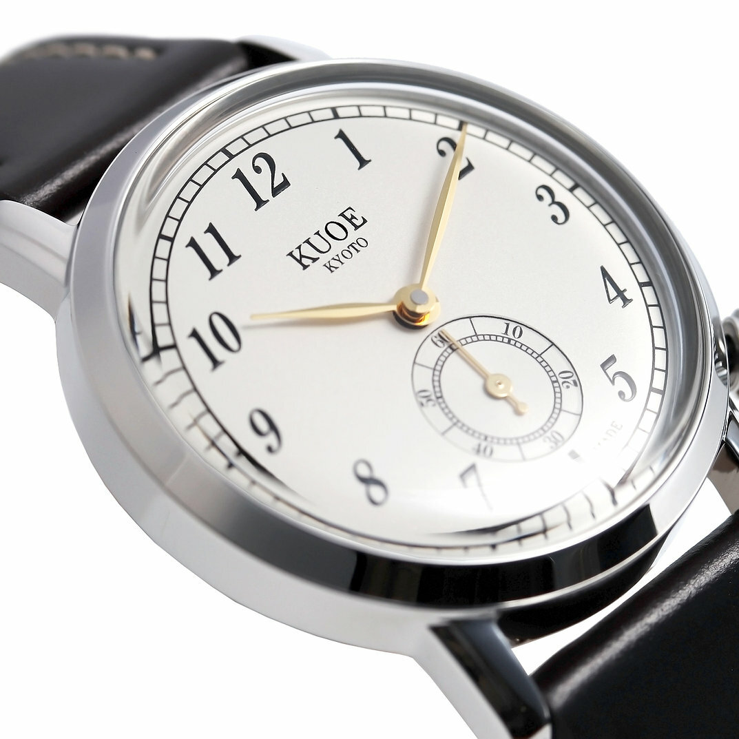 Old Smith 90-007 - Steel Case Gold Hands (Domed Sapphire Glass with AR Coating)