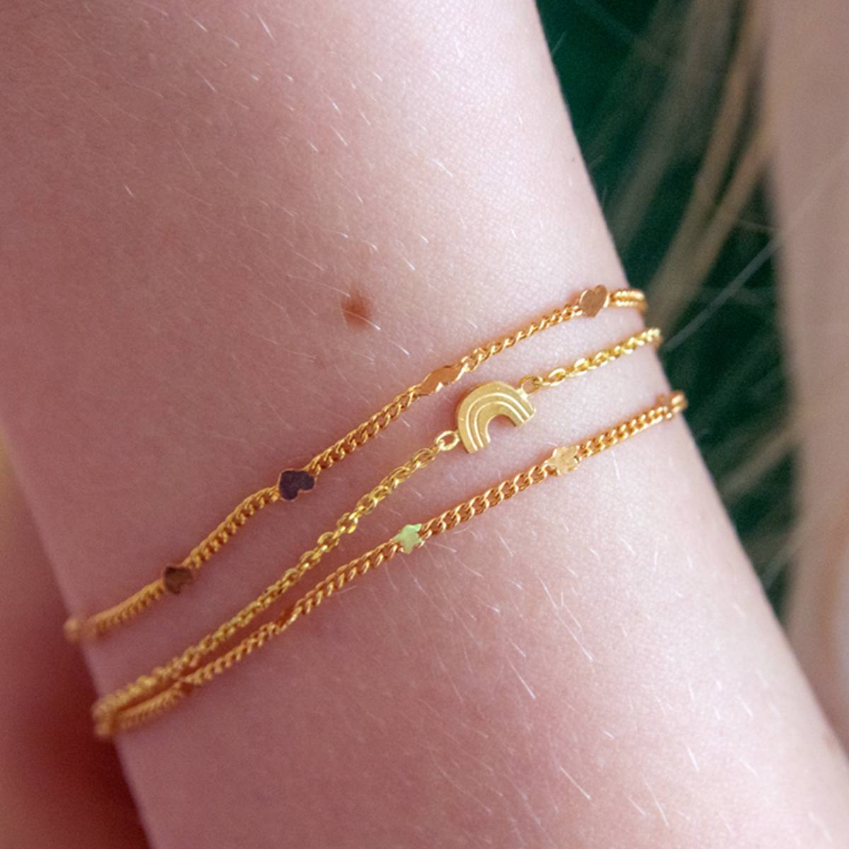 樂洋選物 X Adorabili / 手鍊／很多愛心