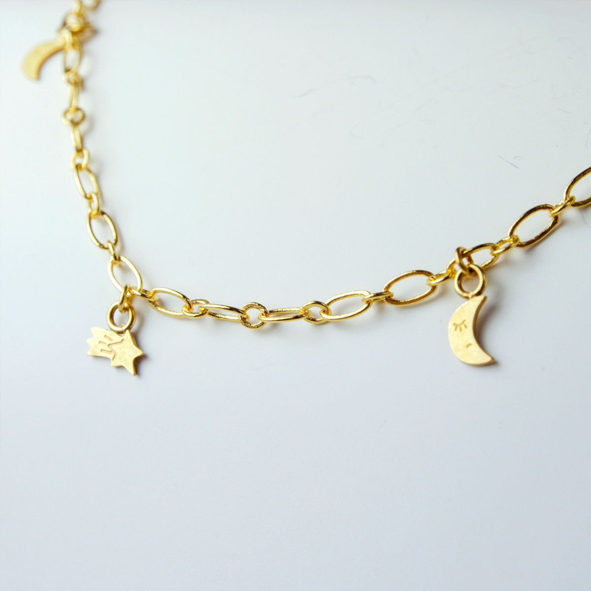 樂洋選物 X Adorabili / 手鍊／流星＆月亮