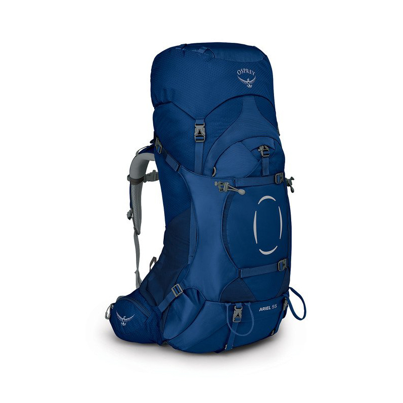OSPREY 美國 ARIEL 55L 陶瓷藍 M/L 專業登山大背包/重裝背包/適合5-15天登山、旅行 73OS002959