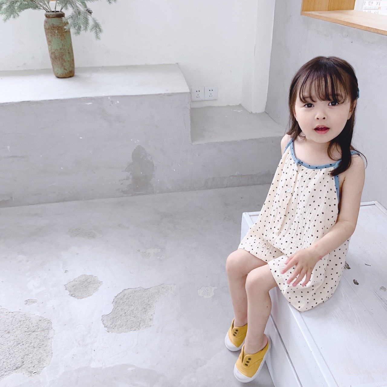 夏季星空燦爛連身褲