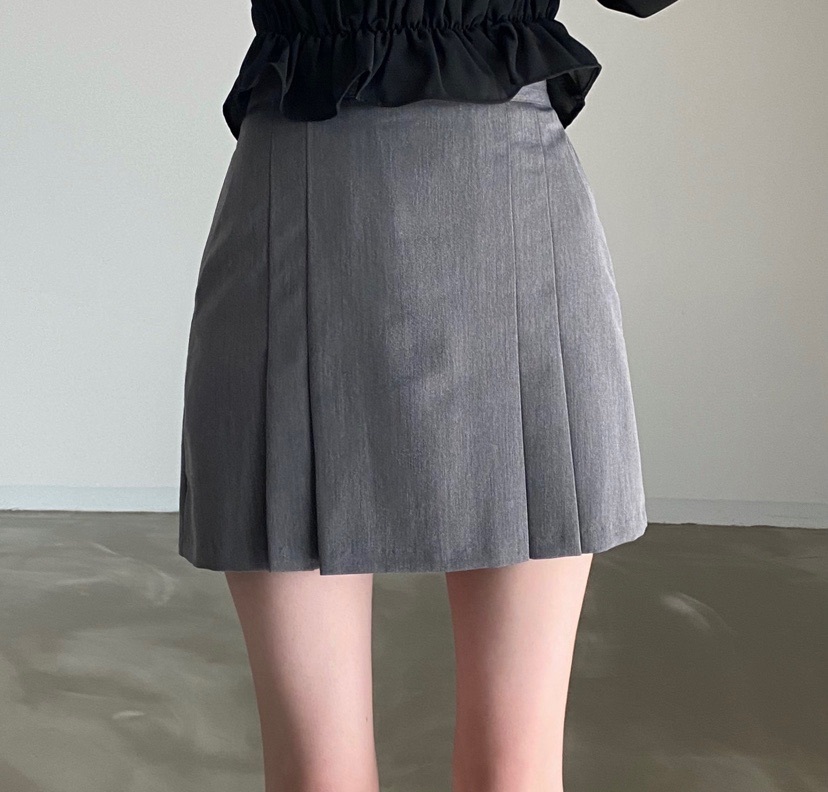 【優惠預訂】韓國小百摺裙（2色）