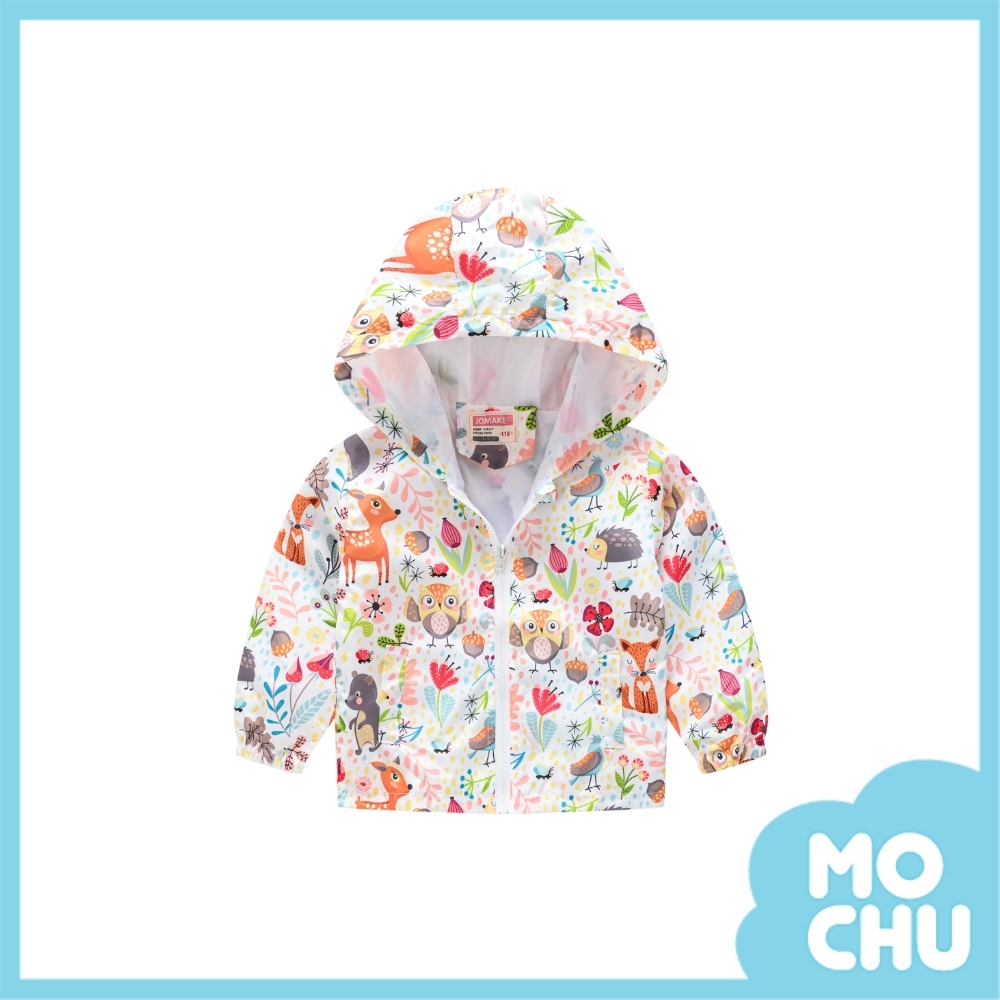 草原麋鹿連帽外套