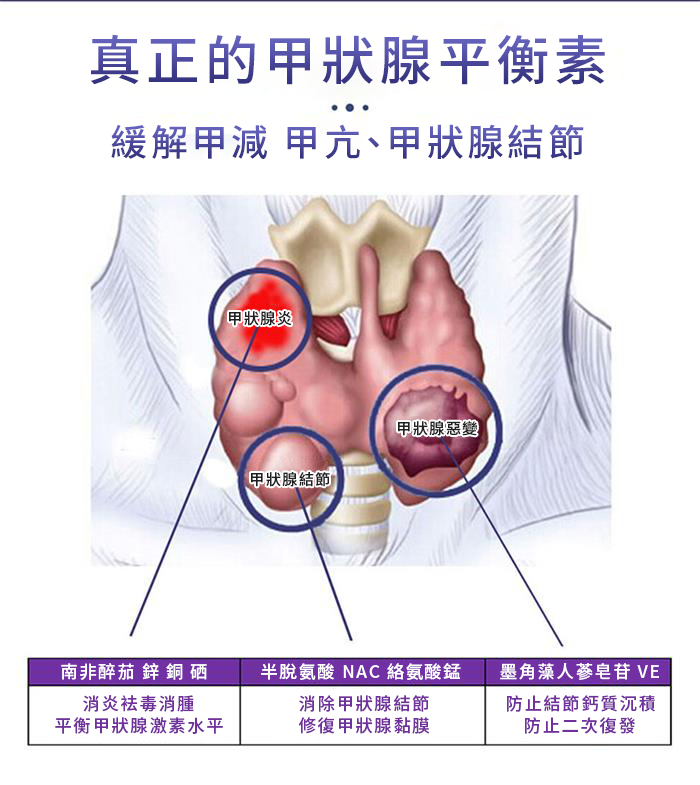 Spruce Nutrition 十重強效配方 甲狀腺 平衡素 30 粒裝 美國原裝行貨 產品簡介