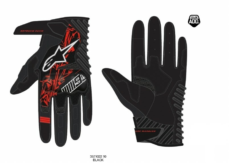 ALPINESTARS MM93 RIO HONDO V2 AIR GLOVES BLACK 黑 皮布手套 2023款