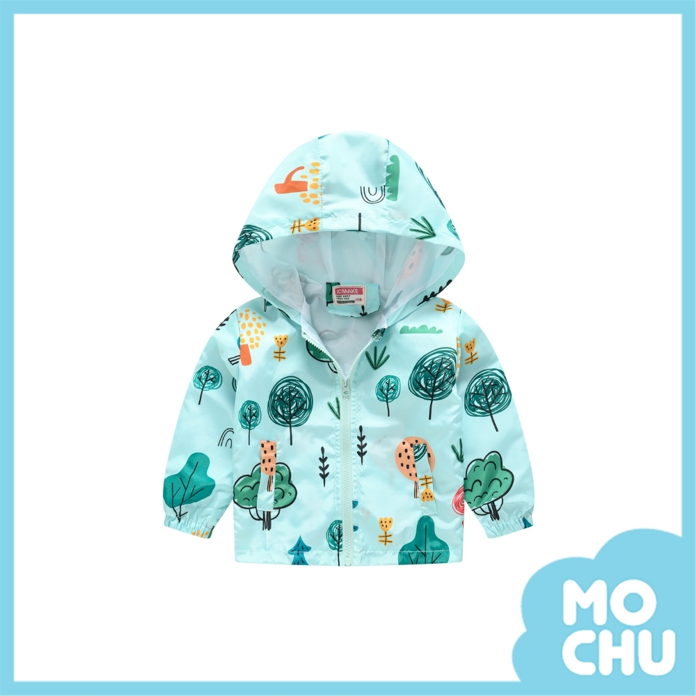 手繪小樹林連帽外套