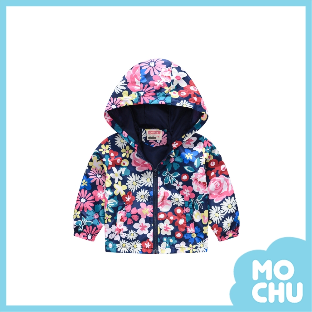 繁花盛開連帽外套