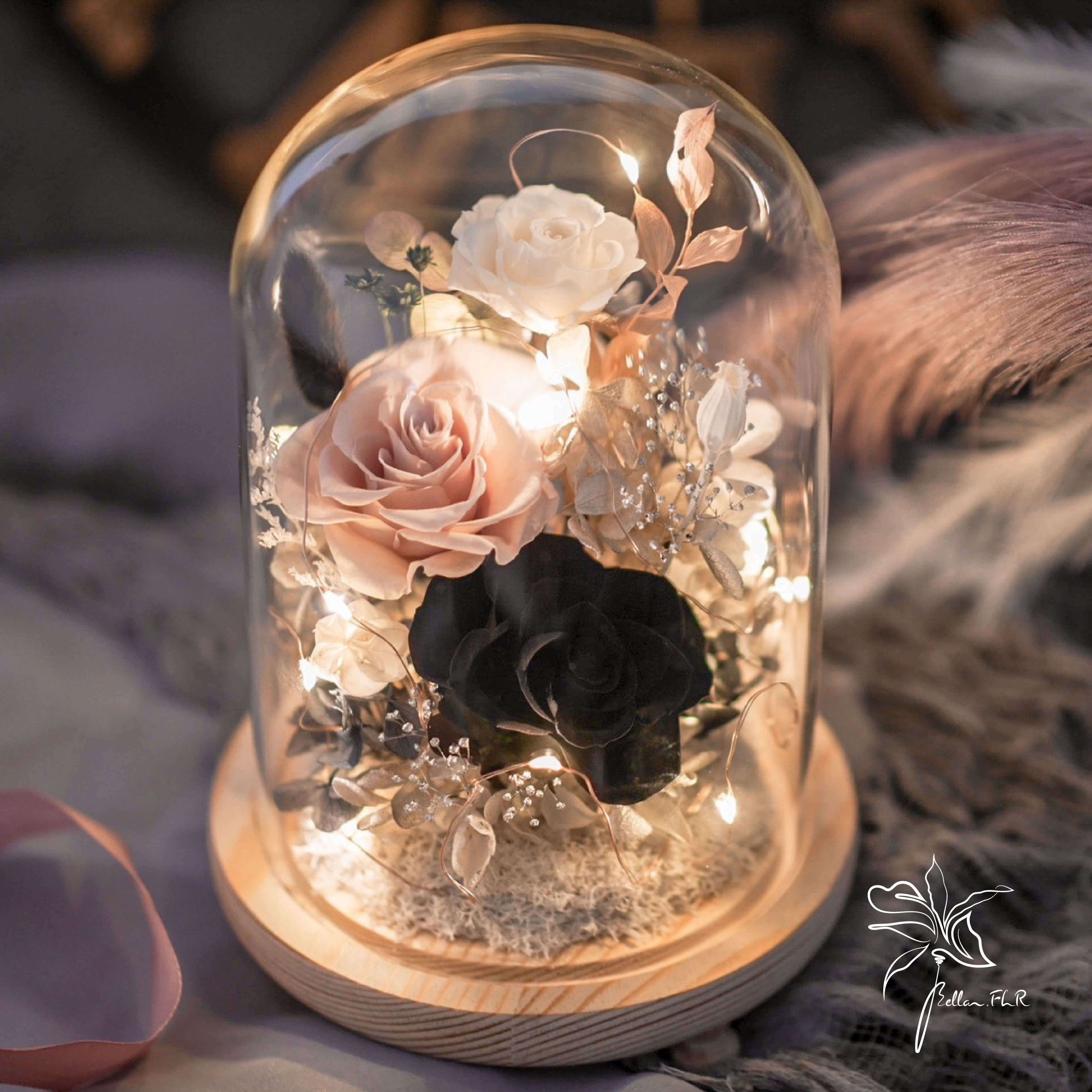 【唯獨愛你】長型玻璃花盅-大