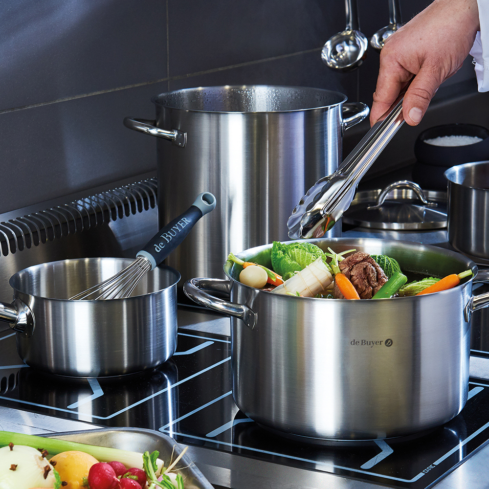 Prim'appety營業系列 l 雙耳不鏽鋼高湯備料鍋